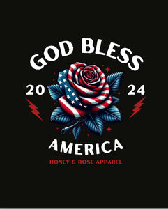 God Bless America Kids Tee