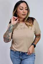 Load image into Gallery viewer, NEW Glitter Embroidered Motherhood Tee