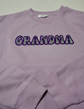 Load image into Gallery viewer, Embroidered Glitter Grandma Crewneck