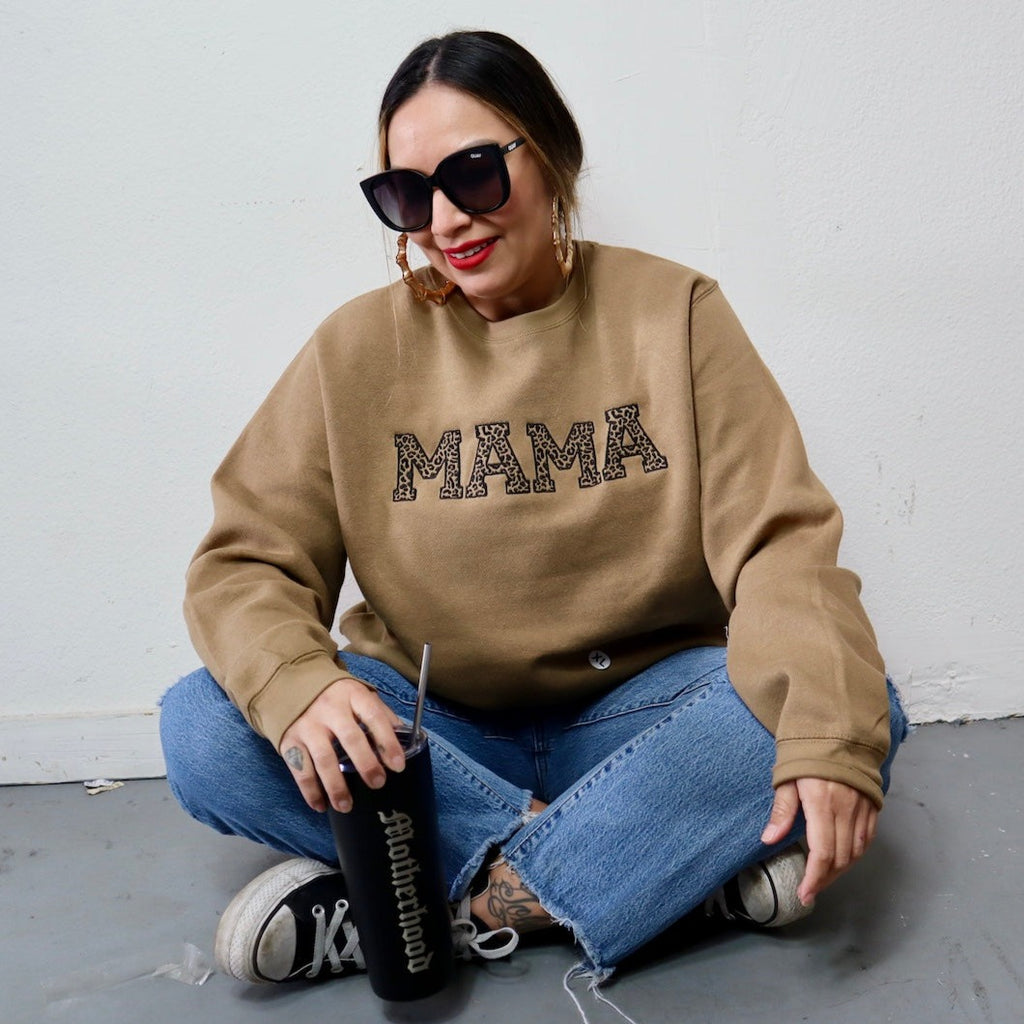 Mama Leopard Crewneck