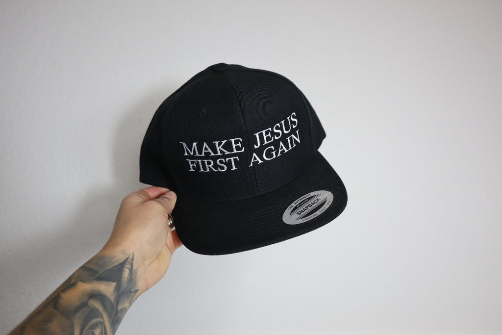Jesus First Snapback
