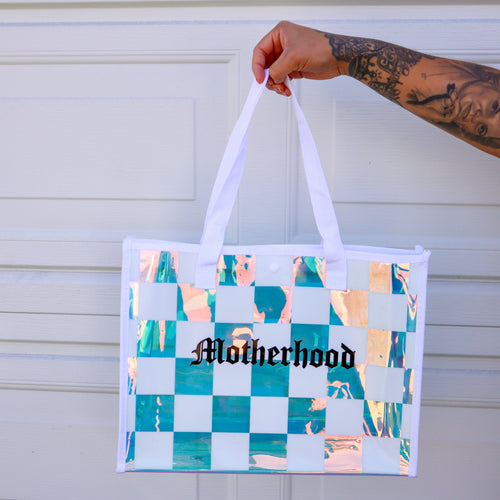 Motherhood Clear Checkered Bag
