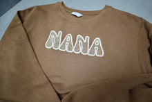 Load image into Gallery viewer, Embroidered Glitter Nana Crewneck