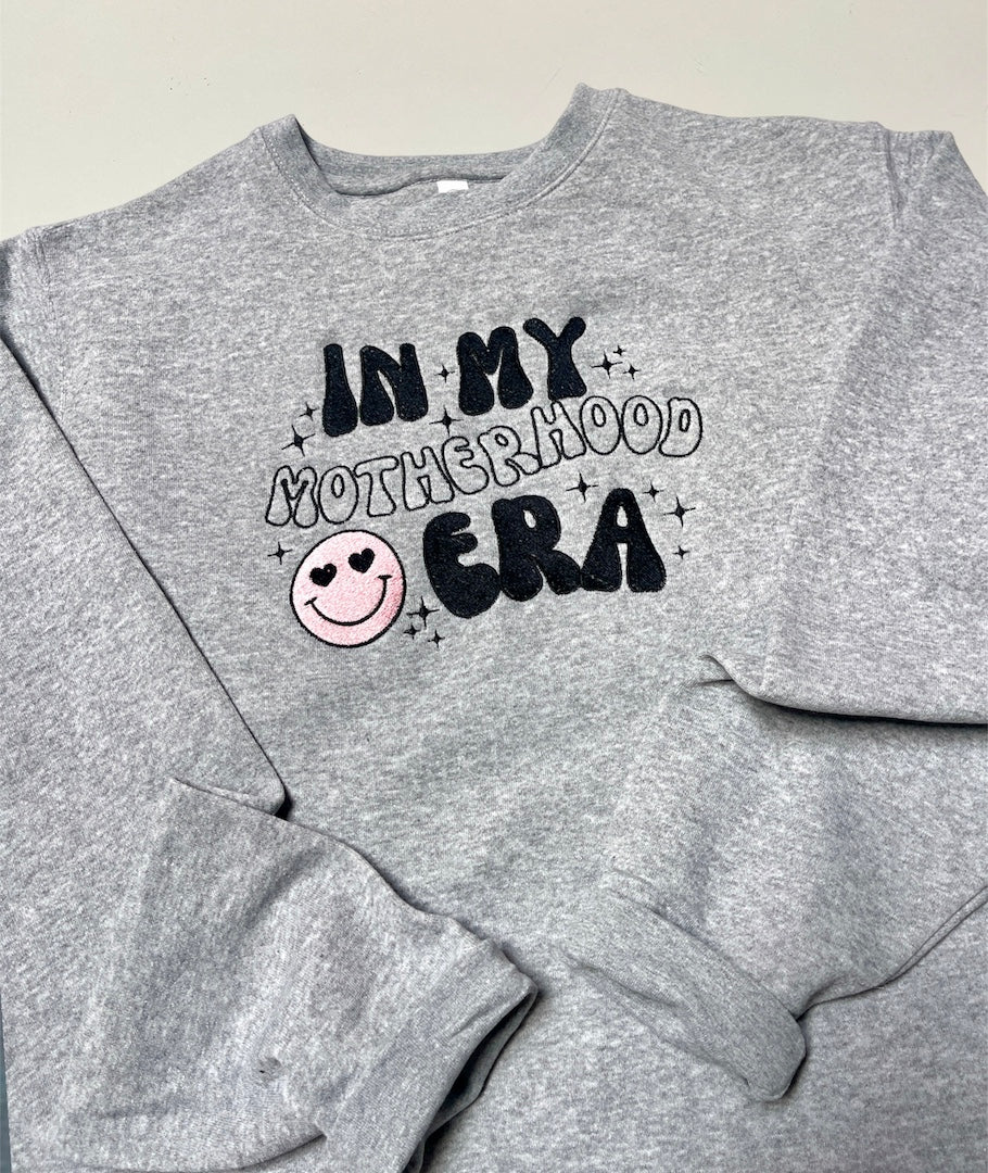 In My Motherhood Era Crewneck