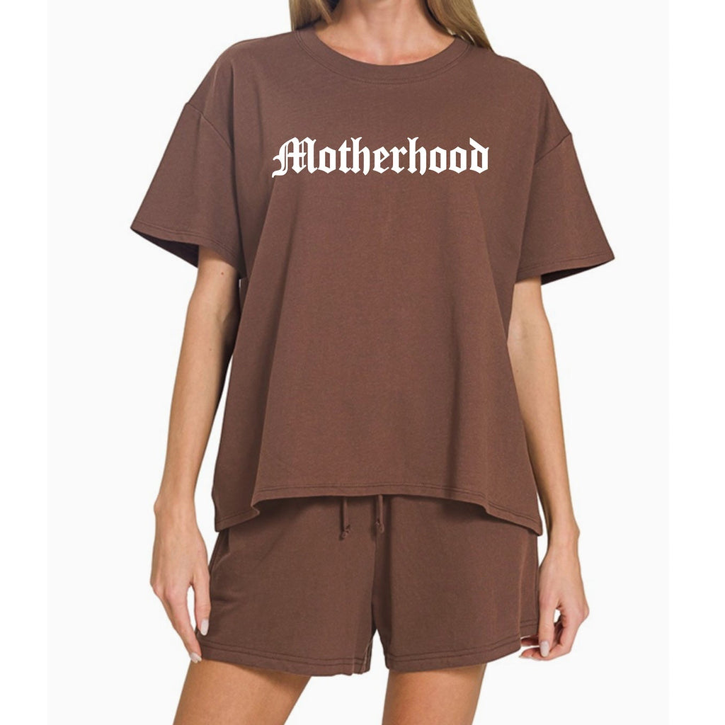 Motherhood Top Short Set