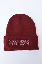 Load image into Gallery viewer, Jesus First Beanie