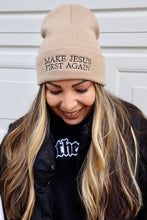 Load image into Gallery viewer, Jesus First Beanie