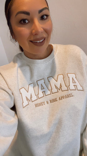 Mama Embroidered Crewneck