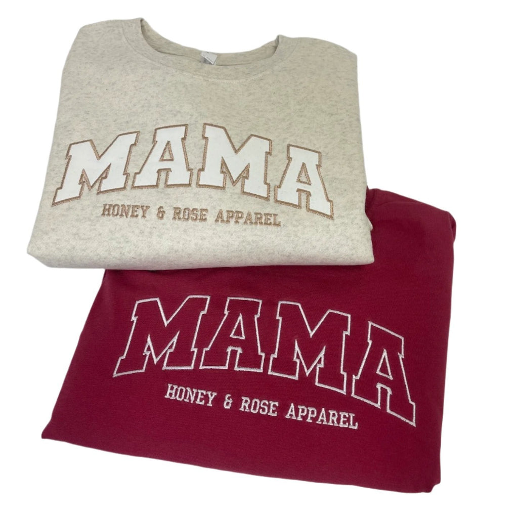 Mama Embroidered Shirt