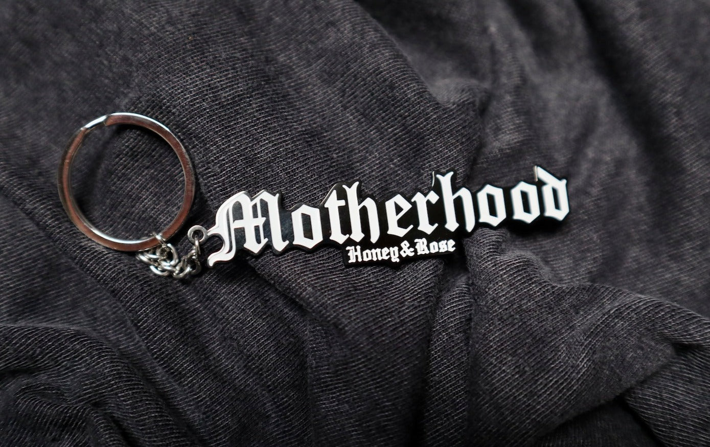Metal Motherhood Keychain