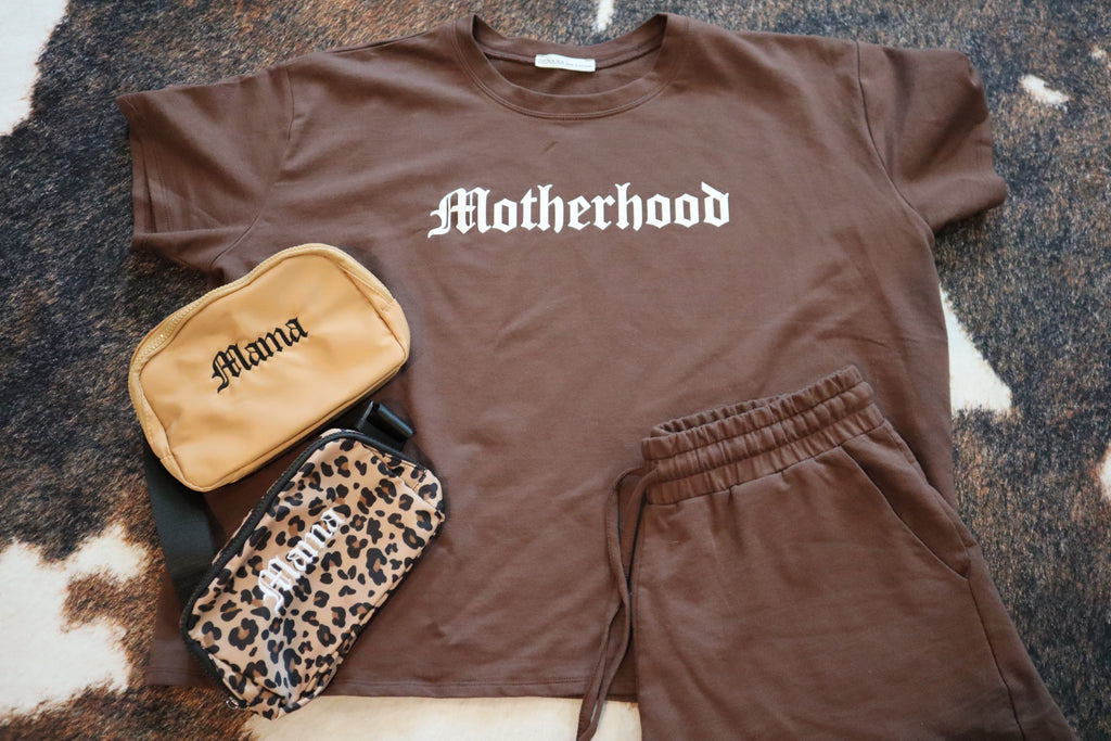 Motherhood Top Short Set
