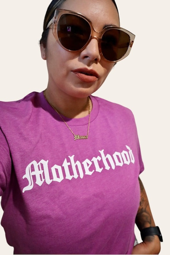 Motherhood Purple Tee