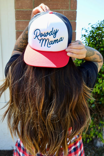 Rowdy Mama Trucker Hat